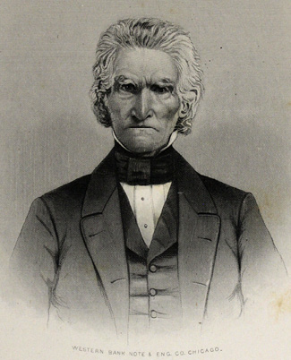 Engraving of Robert Lucas